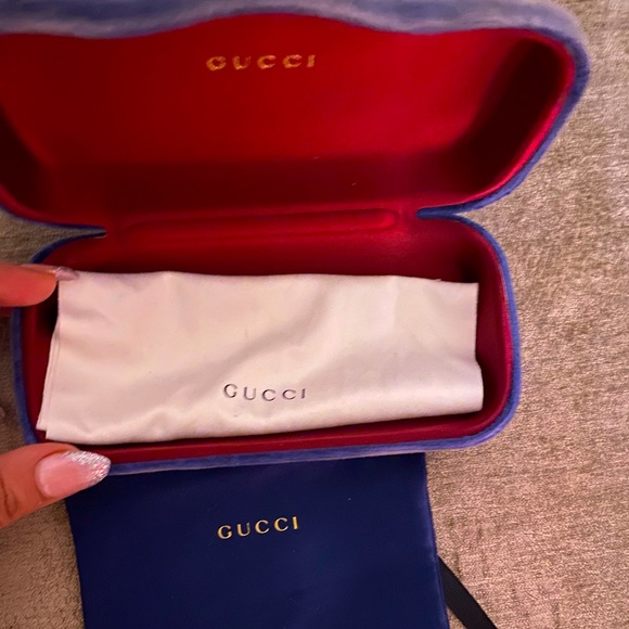Gucci Velvet Sunglasses Case